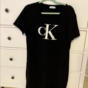 Cute Calvin Klein T-shirt dress